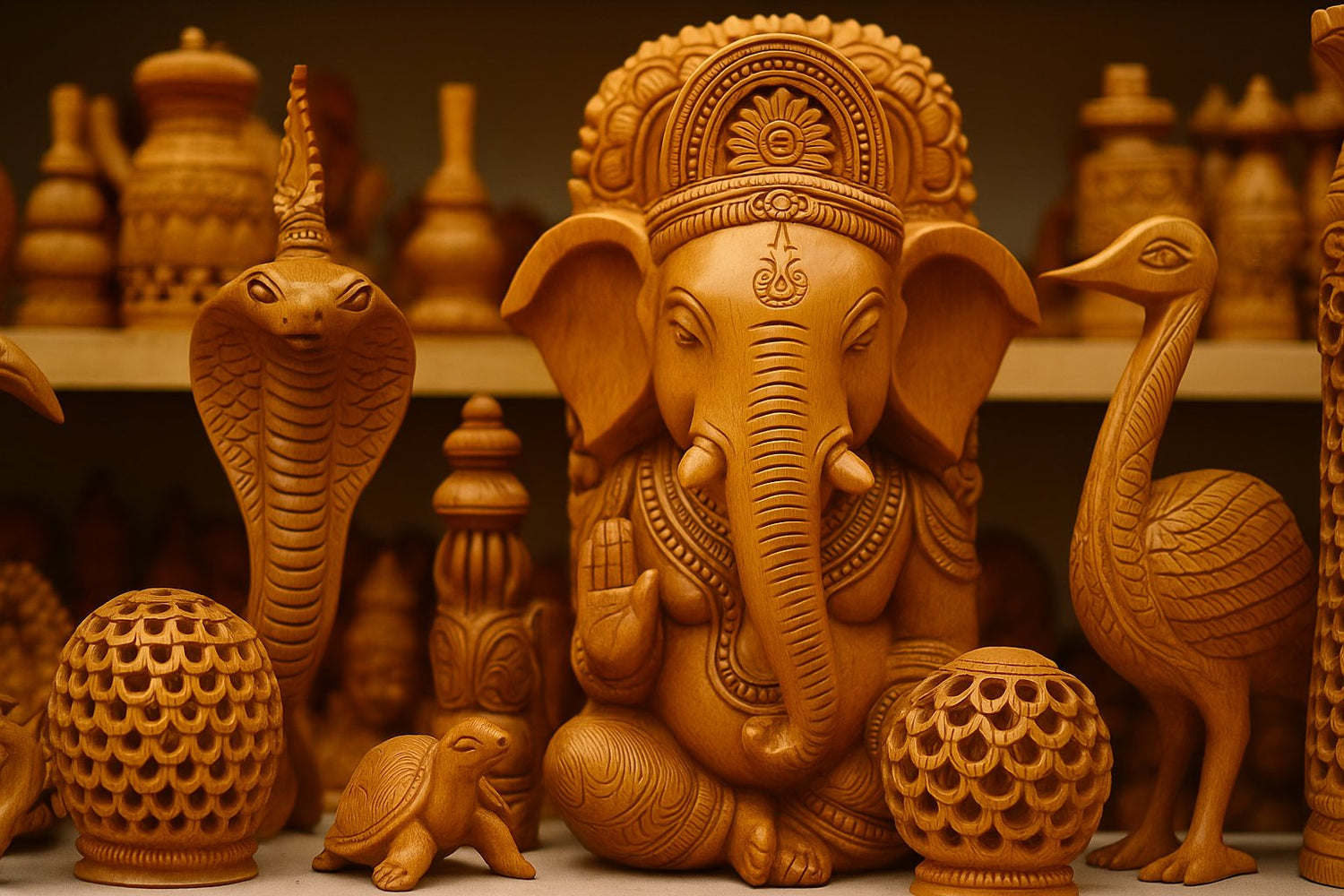 Wooden handicraft's