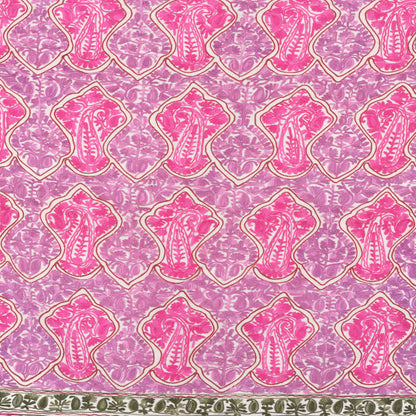 Kashmir Embroidered Floral Pure Wool Shawl | Traditional Aari Hand Embroidery | 28" x 80" Inch